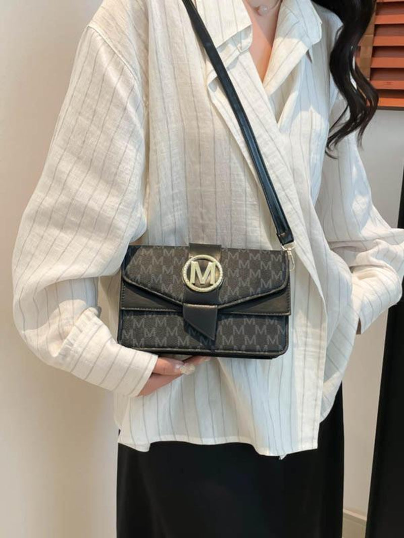 Women'S Fashionable Plain Color Crossbody Bag, Casual Versatile Shoulder Bag for Daily Used, Trendy All-Match Commuter Bag, Cross Body Bags